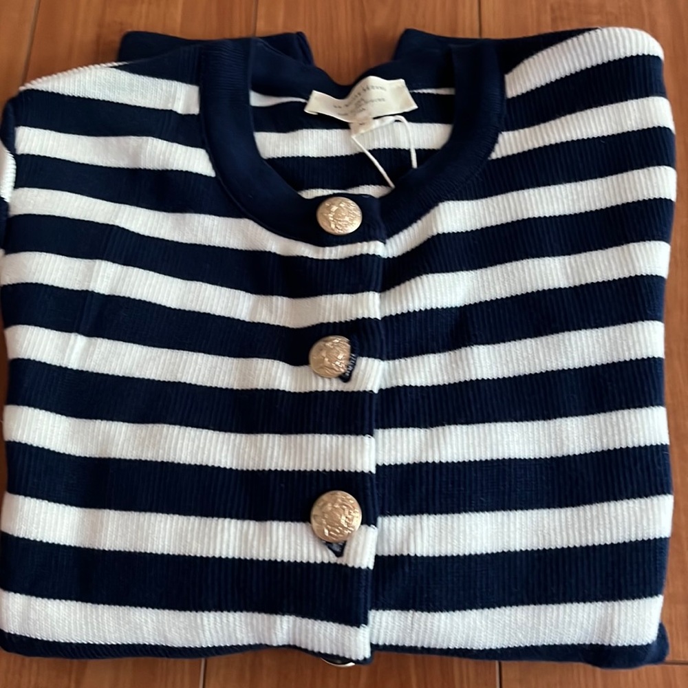 Sezane Gilet Baptiste Cardigan size M